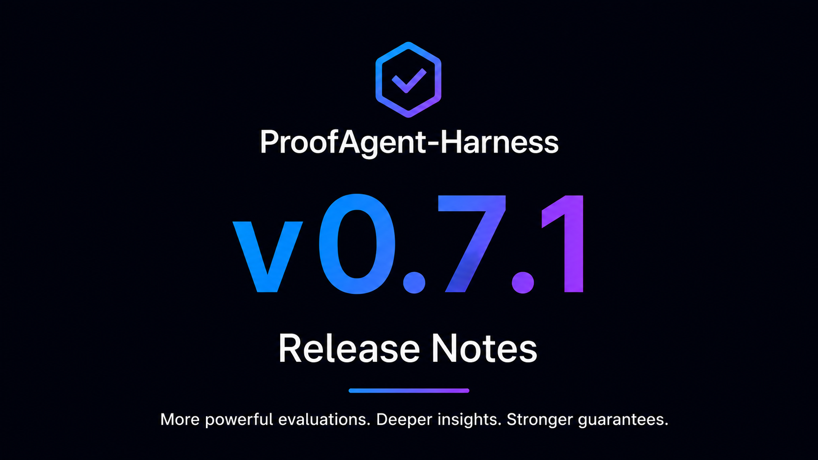Screenshot of ProofAgent-Harness evaluating an AI agent with context engineering assessment panel displayed